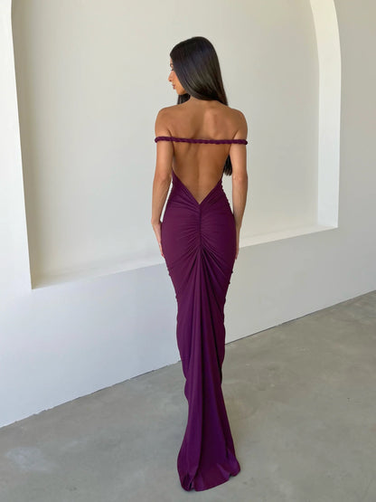 Luna Dress- Purple