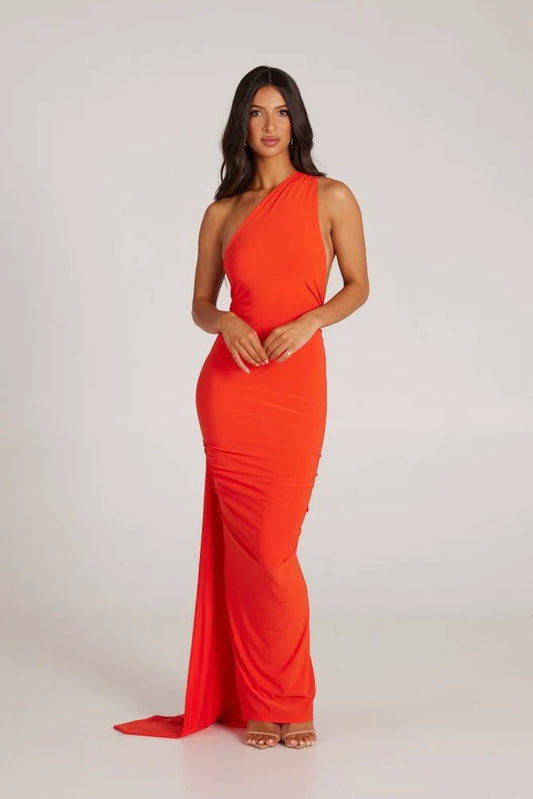 Lenna Dress - Orange